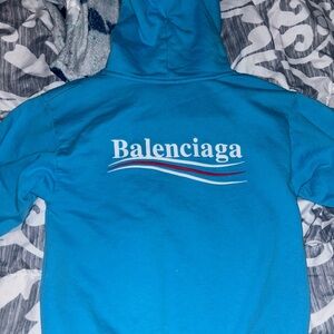 Balenciaga Vibrant Blue Sweatshirt